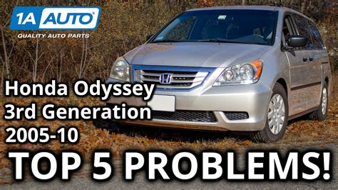 05 honda odyssey reviews|2005 honda odyssey problems.